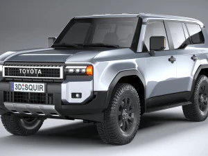Toyota Land Cruiser 250 basic 2025 3D Model