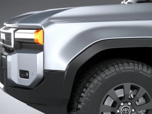 Toyota Land Cruiser 250 basic 2025 3D Model