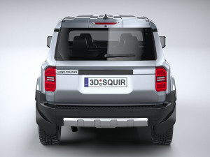 Toyota Land Cruiser 250 basic 2025 Model 3D