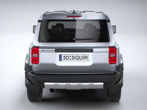Toyota Land Cruiser 250 basic 2025 3D Model