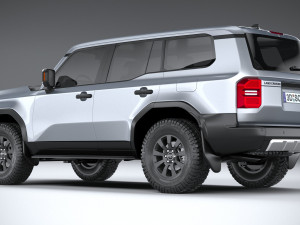 Toyota Land Cruiser 250 basic 2025 Model 3D