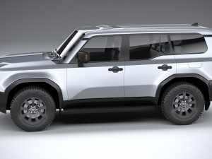 Toyota Land Cruiser 250 basic 2025 Model 3D