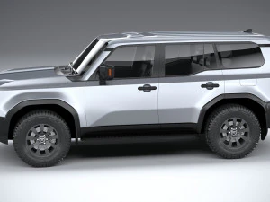 Toyota Land Cruiser 250 basic 2025 3D Model