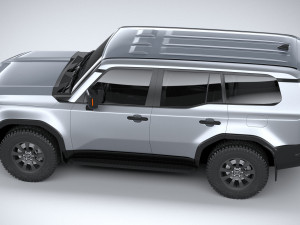 Toyota Land Cruiser 250 basic 2025 Model 3D