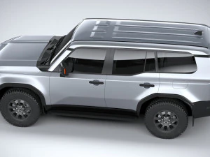 Toyota Land Cruiser 250 basic 2025 3D Model