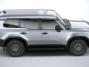 Toyota Land Cruiser 250 basic 2025 3D Model