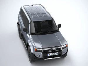 Toyota Land Cruiser 250 basic 2025 3D Model