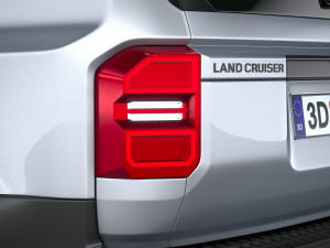 Toyota Land Cruiser 250 basic 2025 Model 3D