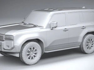 Toyota Land Cruiser 250 basic 2025 3D Model