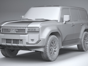 Toyota Land Cruiser 250 basic 2025 Model 3D