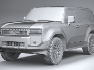 Toyota Land Cruiser 250 basic 2025 3D Model