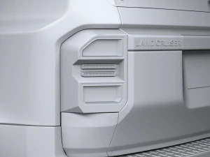 Toyota Land Cruiser 250 basic 2025 3D Model