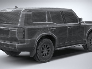 Toyota Land Cruiser 250 basic 2025 Model 3D