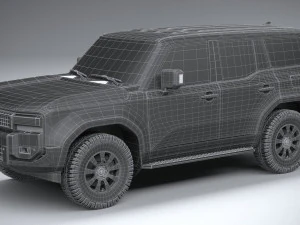 Toyota Land Cruiser 250 basic 2025 3D Model