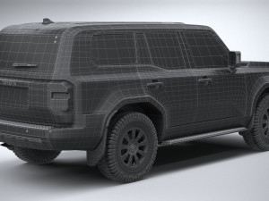 Toyota Land Cruiser 250 basic 2025 Model 3D