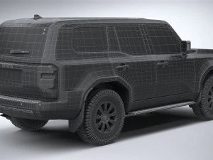 Toyota Land Cruiser 250 basic 2025 3D Model