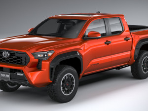 Toyota Tacoma TRD Off Road 2024 3D Model