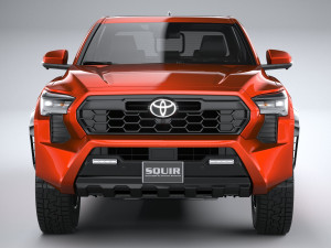 Toyota Tacoma TRD Off Road 2024 3D Model