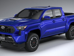 Toyota Tacoma TRD Sport 2024 Modello 3D