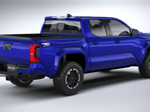 Toyota Tacoma TRD Sport 2024 Modello 3D