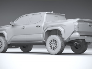 Toyota Tacoma TRD Sport 2024 Modello 3D