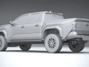 Toyota Tacoma TRD Sport 2024 3D Model