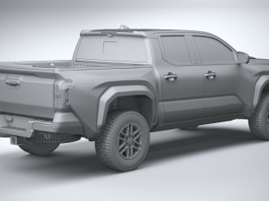 Toyota Tacoma TRD Sport 2024 Modello 3D