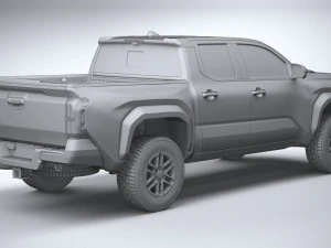 Toyota Tacoma TRD Sport 2024 3D Model