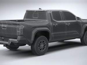 Toyota Tacoma TRD Sport 2024 3D Model