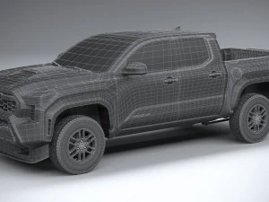 Toyota Tacoma TRD Sport 2024 3D Model