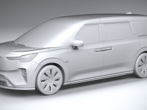 Volvo EM90 2024 Modello 3D