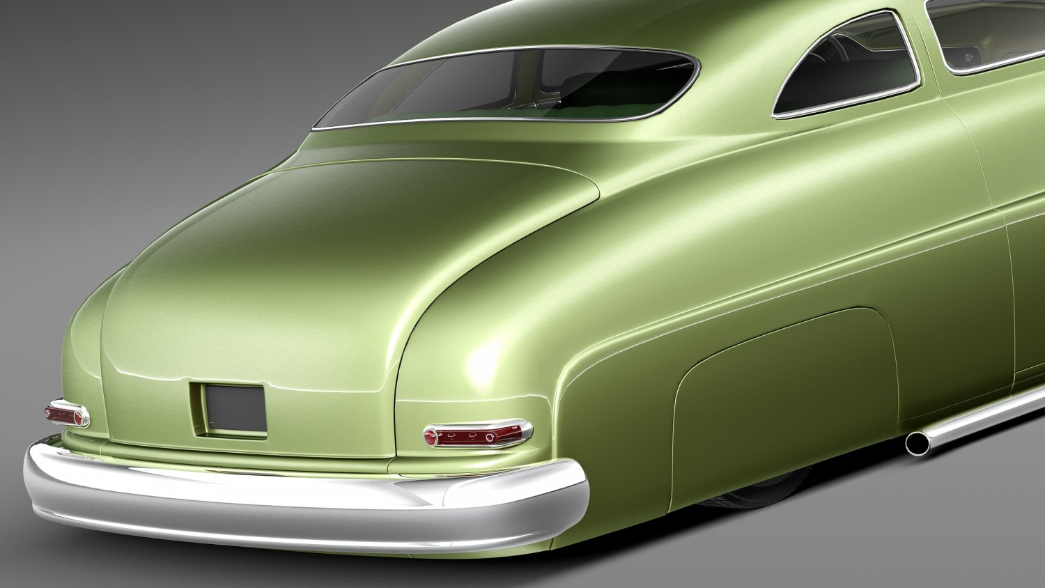 Lead Sled Mercury Monterey 1950