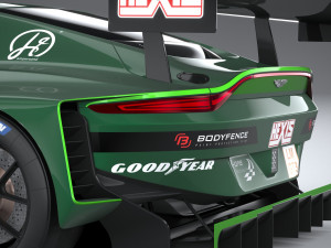 Aston Martin Vantage GT3 2023 3D मॉडल
