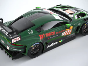 Aston Martin Vantage GT3 2023 3D Model