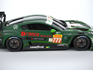 Aston Martin Vantage GT3 2023 3D मॉडल