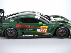 Aston Martin Vantage GT3 2023 3D Model