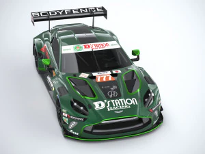 Aston Martin Vantage GT3 2023 3D Model
