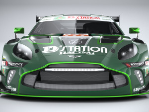 Aston Martin Vantage GT3 2023 3D मॉडल