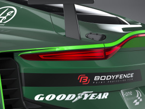 Aston Martin Vantage GT3 2023 3D मॉडल