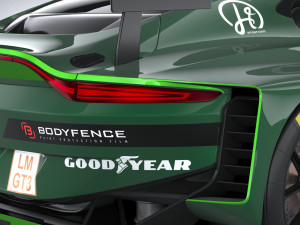 Aston Martin Vantage GT3 2023 3D मॉडल
