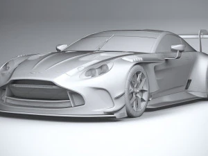 Aston Martin Vantage GT3 2023 3D Model