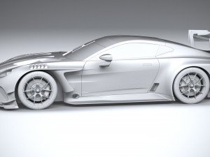 Aston Martin Vantage GT3 2023 3D मॉडल
