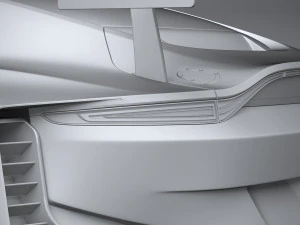 Aston Martin Vantage GT3 2023 3D Model