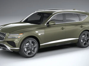 Genesi GV80 2025 Modello 3D