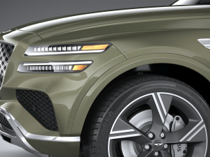 Genesis GV80 2025 3D Model