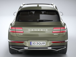 Genesis GV80 2025 3D Model
