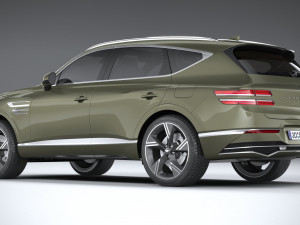 Genesis GV80 2025 3D Model