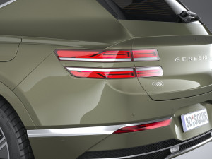Genesis GV80 2025 3D Model
