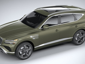 Genesis GV80 2025 3D Model