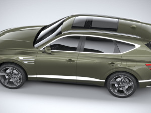 Genesis GV80 2025 3D Model